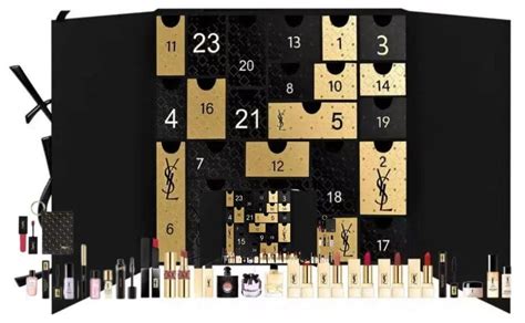 calendario dell'avvento di yves saint laurent|Calendario Avvento beauty 2024: 64 proposte tra skincare e .